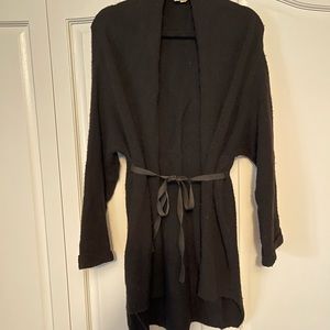 Italian made cardigan with attached ribbon from Anthropologie
